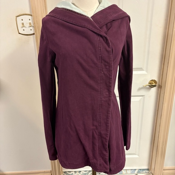 Lululemon Purple Hooded Cardigan - Picture 1 of 3